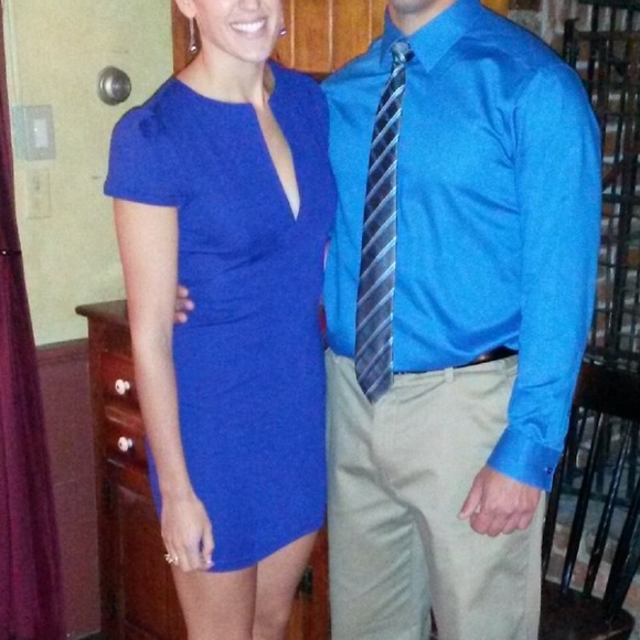 Tobi royal blue mini dress - Picture 5 of 5